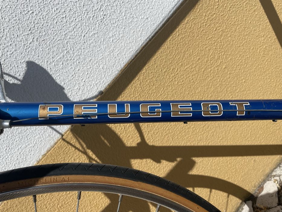 Bicicleta vintage Peugeot de estrada