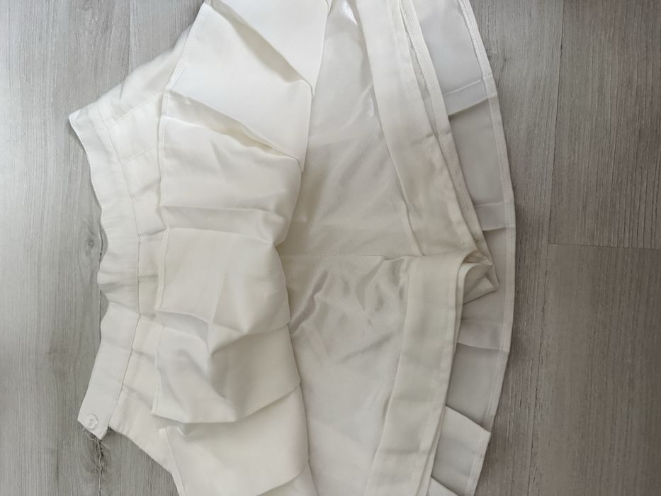 Юбка теннисная белая