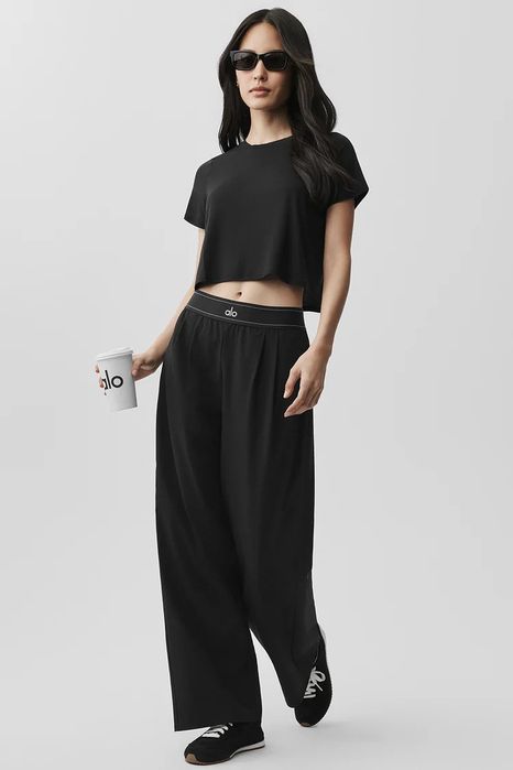 Штани спортивні Alo Yoga Suit Up Trouser Regular Black