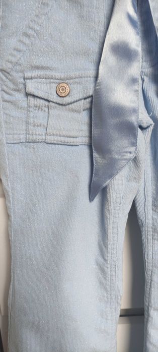 Śliczne brokatowe spodnie  f. Gap  6 lat