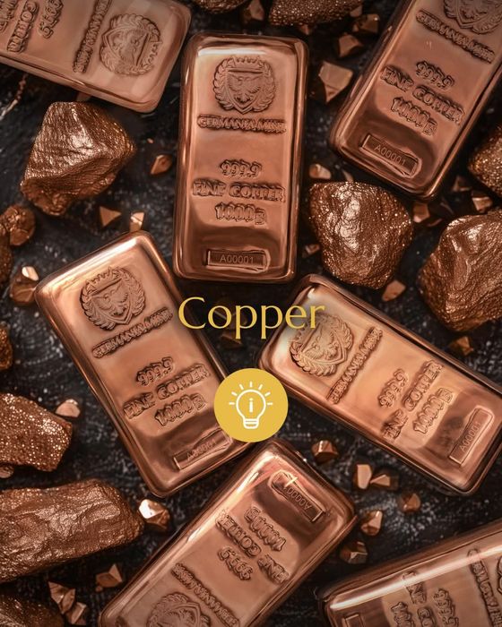 Мідна монета GERMANIA MINT 1 кіло ( 1000 грам) Голограма. Проба 999,9