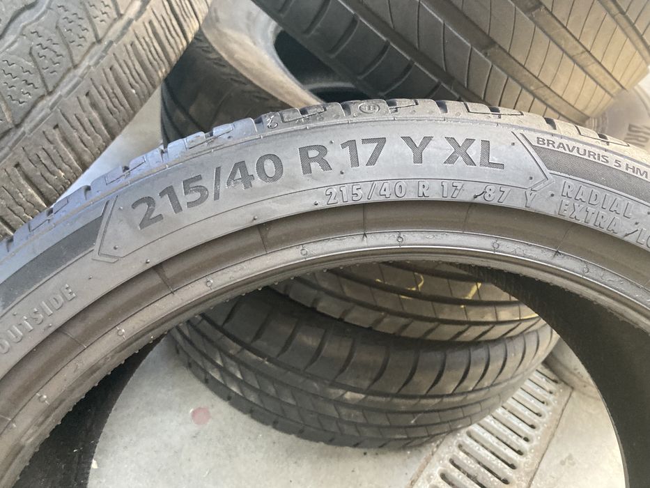 2x opony 215/40/17 Barum super stan 2020r