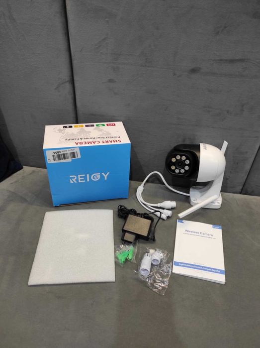 Kamera bezpieczeństwa REIGY 5MP WIFI 360° Dżwięk 2 stronny, Kolor