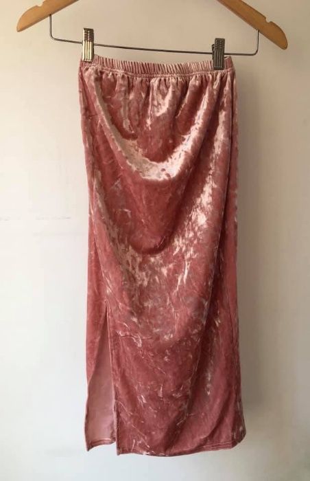 бархатная юбка для беременных новая Asos