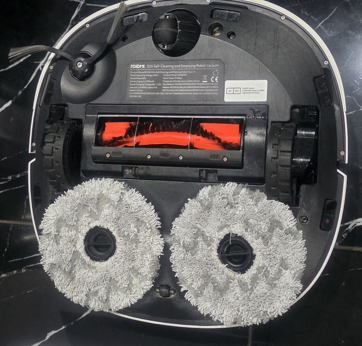 Robot mop odkurzacz sprzątający Roidmi Eva aplikacja  bezobsługowy