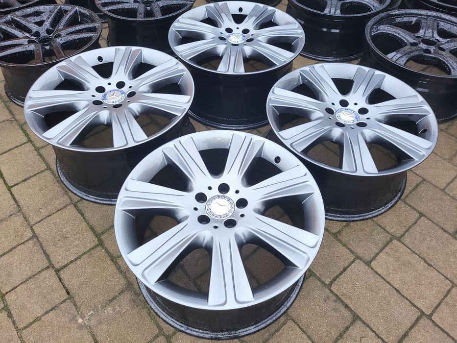 Alufelgi oryginal Mercedes S E CLS 8,5Jx19 i 9,5Jx19 grafitowe