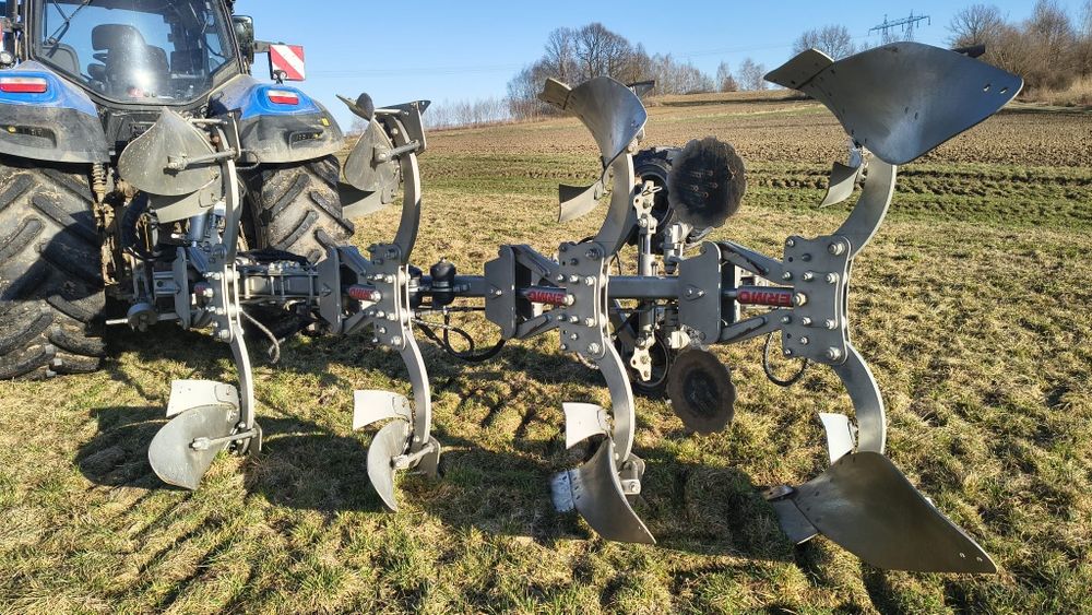 Pług obrotowy Ermo, 4 skiby, Vario.