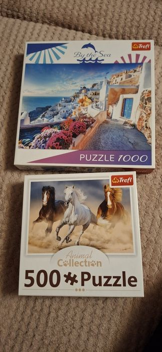Puzzle 1000 i 500. Trefl