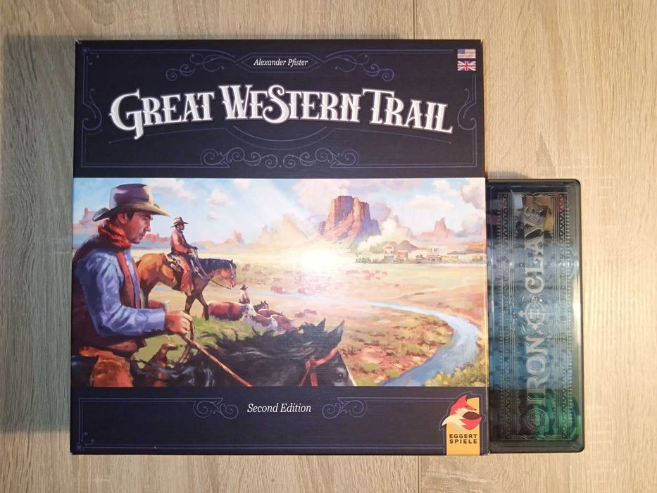 Настільна гра Great Western Trail + Iron Clays