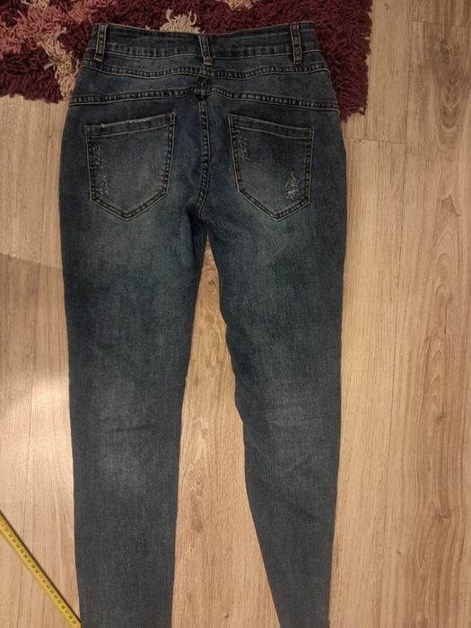 Spodnie dżinsy rurki skinny
