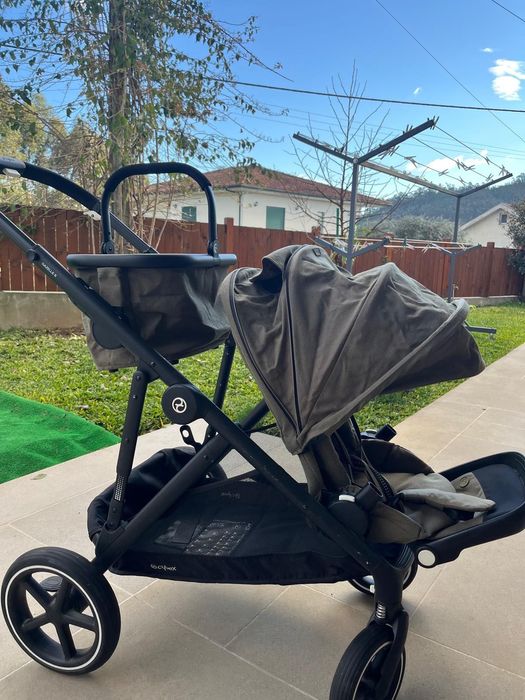 Carrinho Gazelle S + Ovo + Cadeira Passeio + isofix