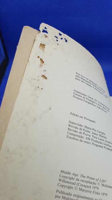 Livro - REF PA5 - Marjorie Fiske - Meia Idade