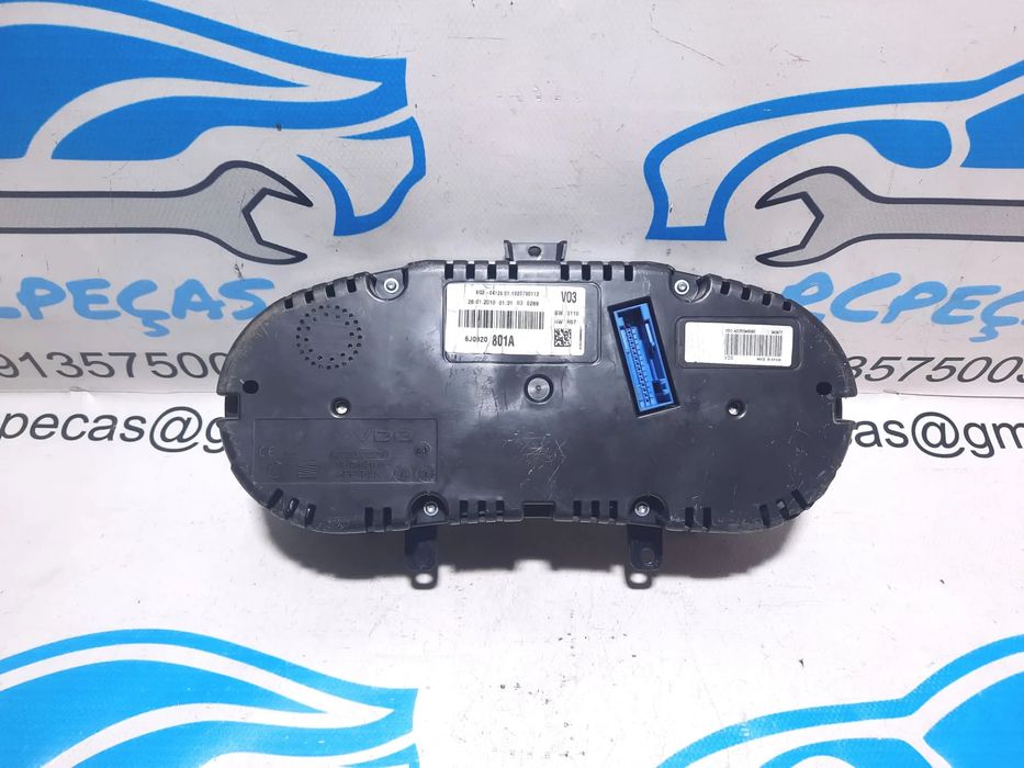 QUADRANTE MOSTRADORES PAINEL INSTRUMENTOS KM OPEL ASTRA J 13433804