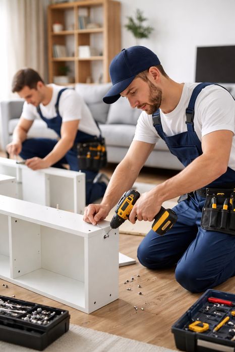 Składanie mebli, montaż kuchni,montaż podłóg