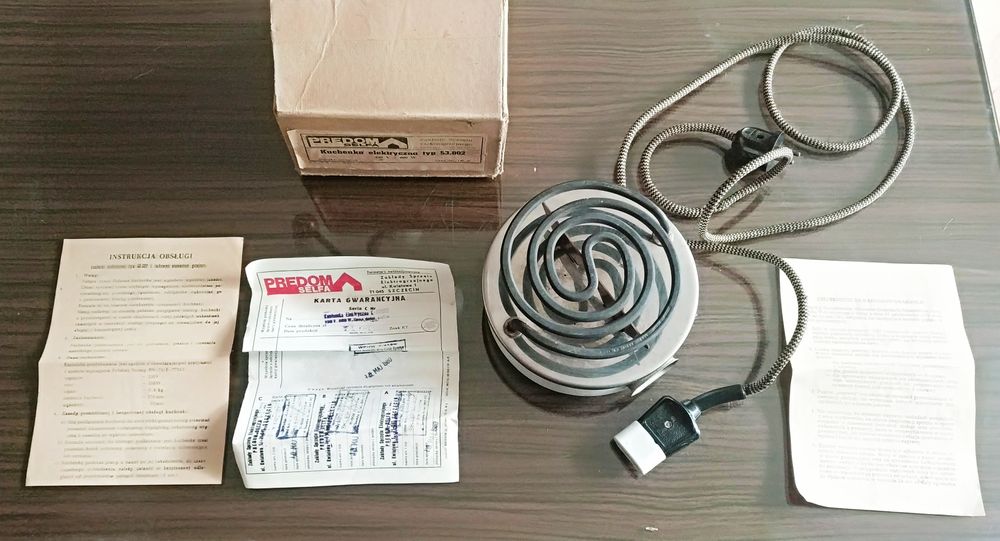 1980 rok, Kuchenka elektryczna PREDOM !!! HIT