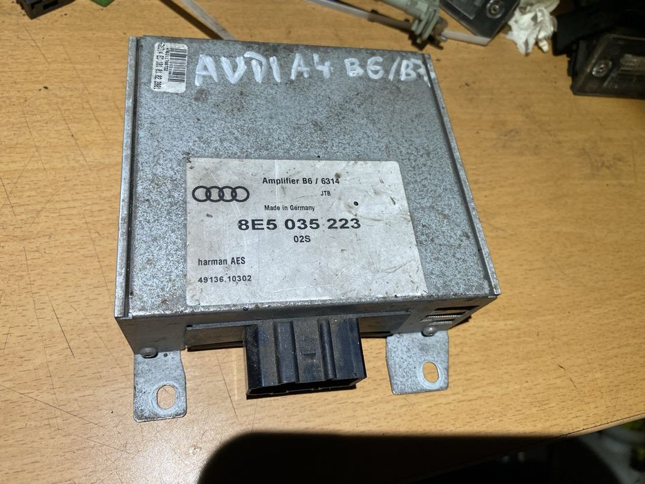 Audi a4b6 a4 b6 wzmacniacz modul