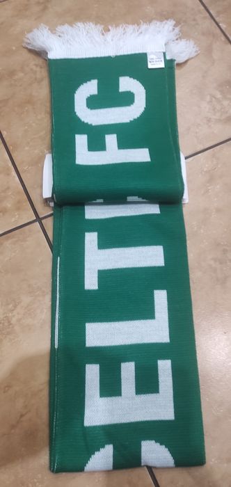 Nowy oryg. szalik Celtic Glasgow 150 cm + mini ręcznik i piłeczka (E3)