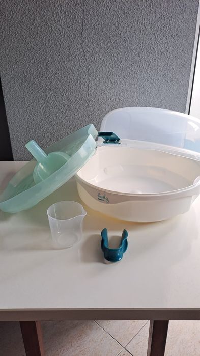 Esterilizador a vapor microondas Baby Wells