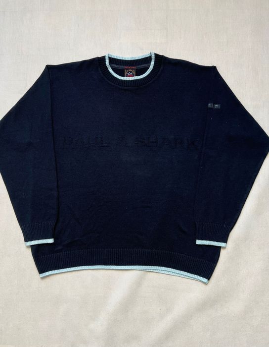 Sweter Paul & Shark big logo vintage 90’s