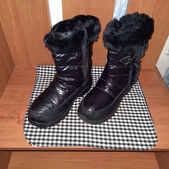 Сапоги дутики-луноходы.