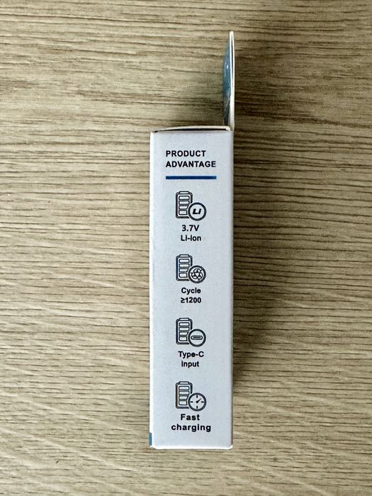 Акумулятор літієвий 18650B LiitoKala USB-34B 3400mAh 3.7V Li-Ion