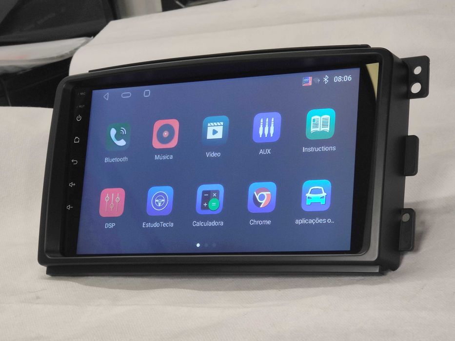 Radio 2 DIN Android para Smart Fortwo - Smart 2 – 2005 a 2010