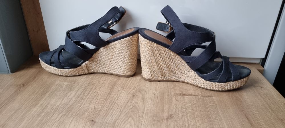 Sandały na koturnie Tommy Hilfiger roz41