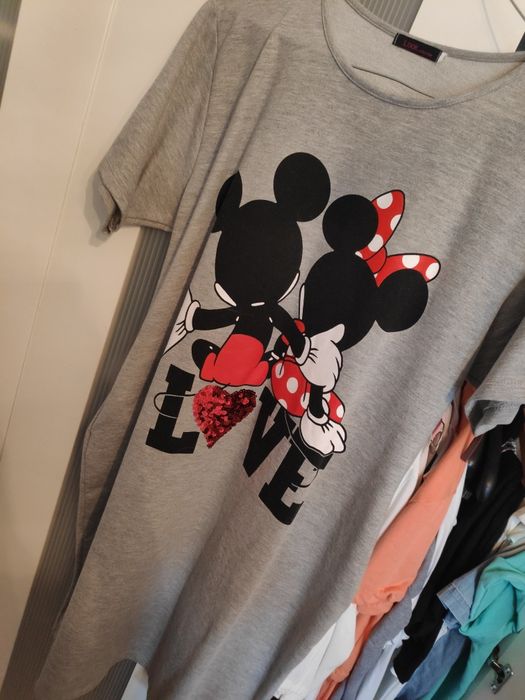 Vestido Mickey e Minnie