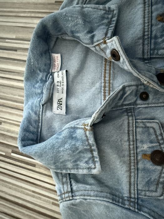 Kurtka jeans rozm 98 ZARA