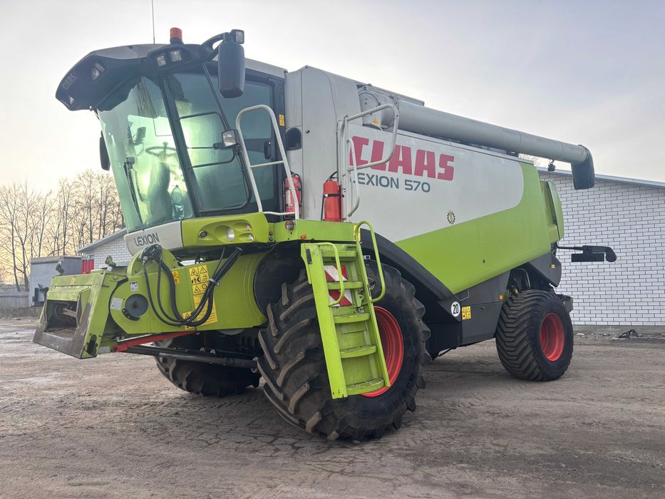 Claas Lexion 570 комбайн зернозбиральний