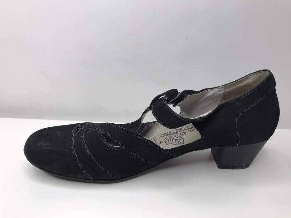 Czółenka skórzane zamszowe Waldlaufer  Rozmiar 40