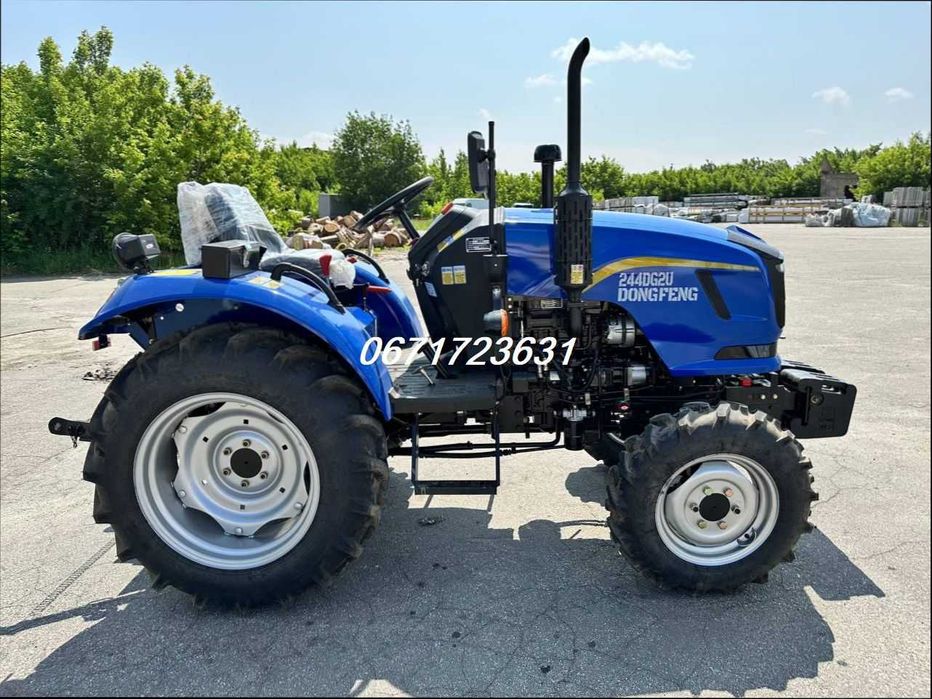 Трактор Dongfeng 244 DG2U*Безкоштовна Доставка*2-Дискове*ПРИМУСОВА!