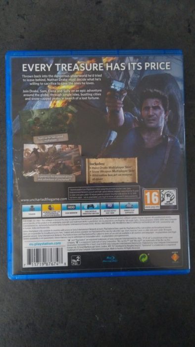 UNCHARTED 4 wersja PL (PS4, PlayStation4)