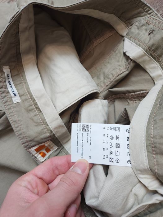 Штаны брюки чиносы Hugo Boss orange