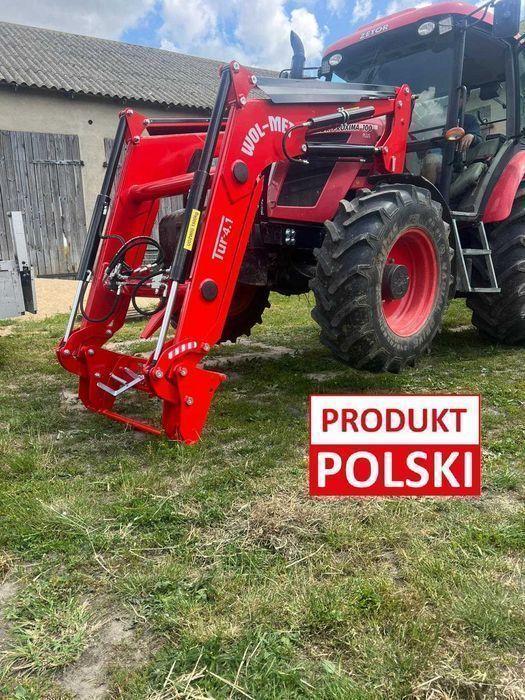Ładowacz czołowy WOLMET TUR-4 – 1500 kg | EURO-RAMKA | JOYSTICK | Gwarancja DOSTAWA montaż u klienta