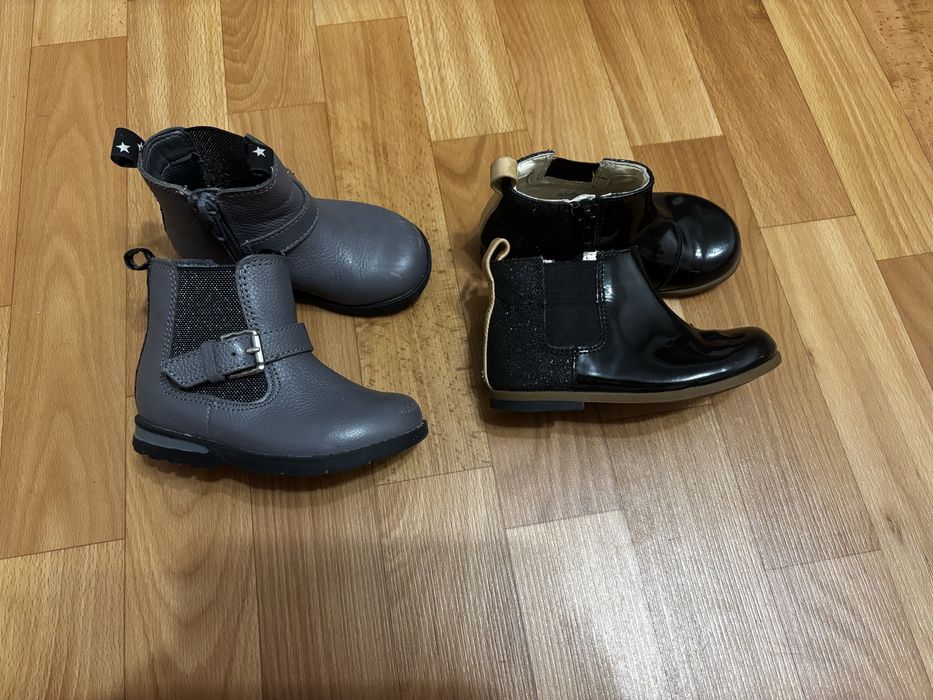 Осінні чоботи, черевики, хайтопи, ботинки Clarks 22 розмір, устілка 13,5 см, 14,5 см