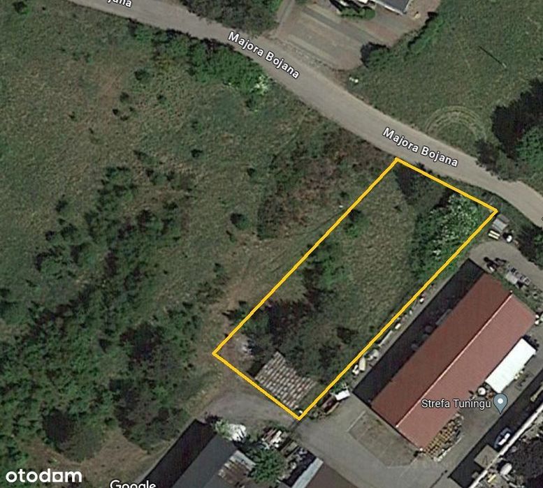 Działka inwestycyjna HALA/MAGAZYN blisko węzła S6 powierzchnia 1103 m² - View 2