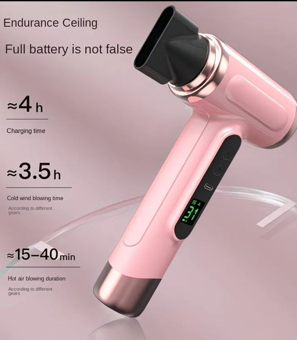 Фен для волос аккумуляторный