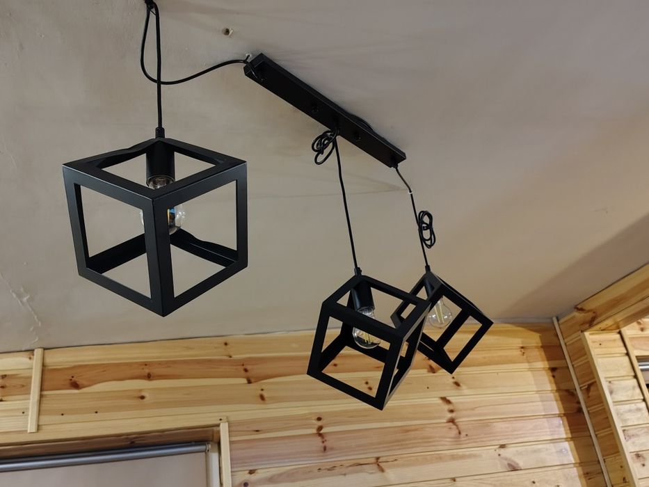 Lampa wisząca "kostka"