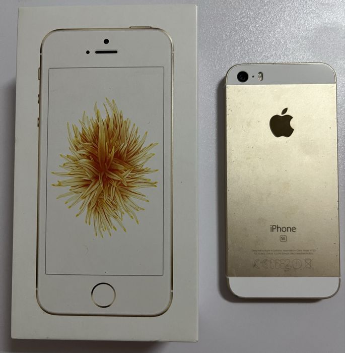 Iphone SE 32GB gold + iphone 5S silver 16GB