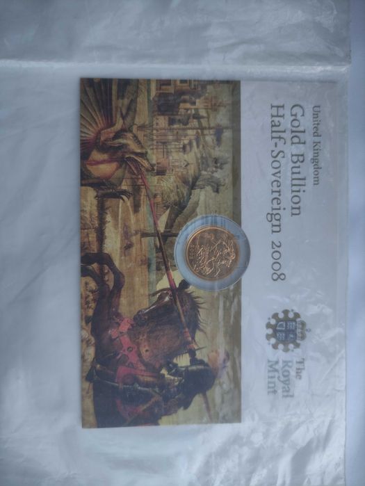 Монета инвестиционная золото 22carat