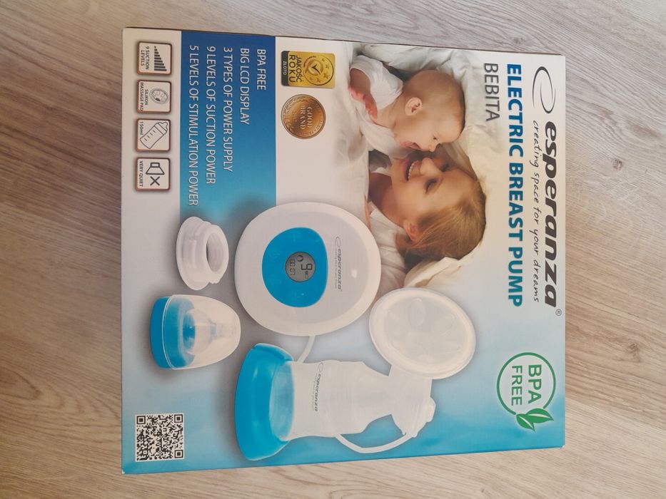 Super delikatny laktator elektryczny Esperanza Bebita