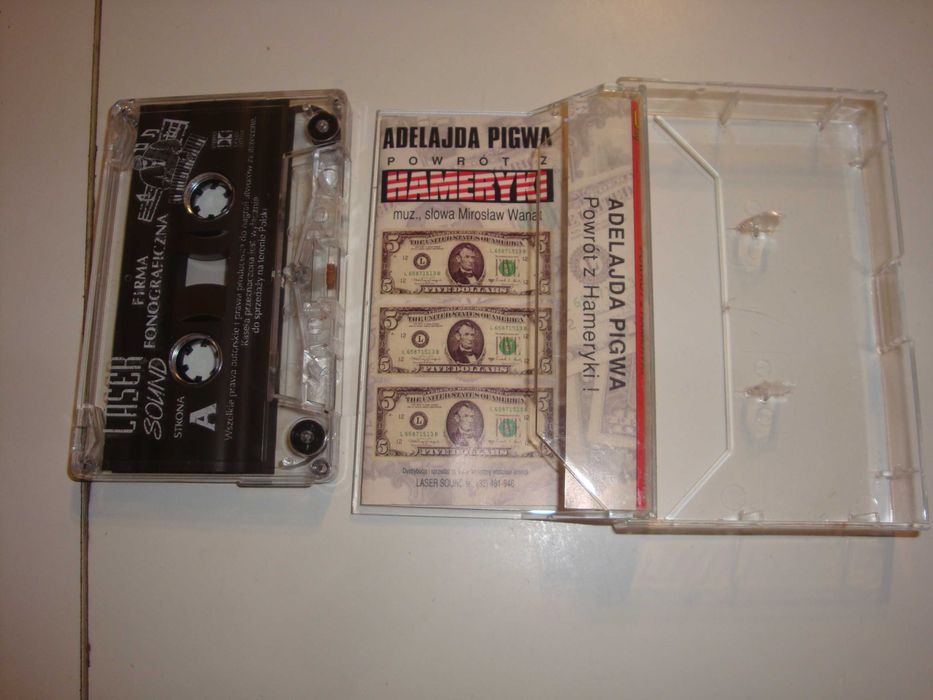 Adelajda Pigwa Powrót z Hameryki  Kaseta