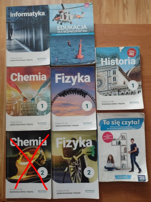Podręczniki do 1 klasy Szkoły Branżowej