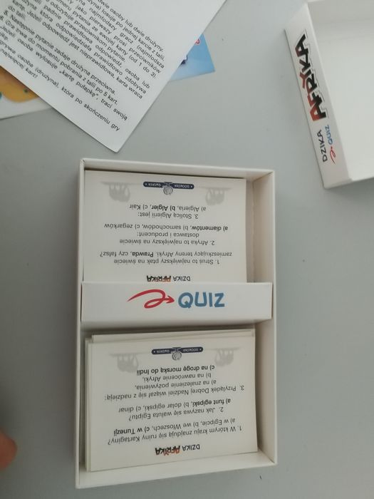 Gra dla rodziny dzika Afryka quiz