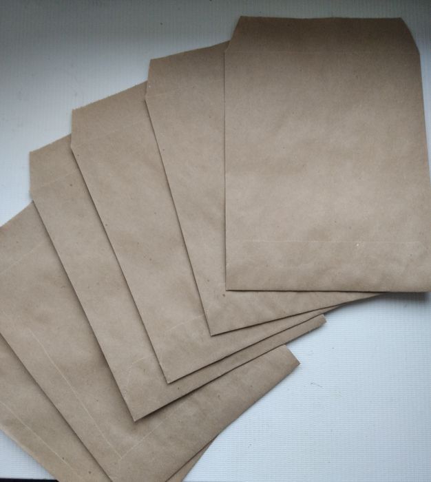 Пакет крафт бурий   13*19 см