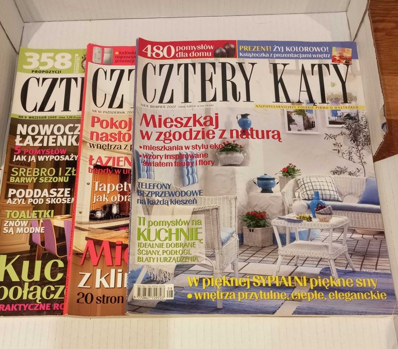 Zestaw Czasopismo Cztery Kąty - 13 sztuk