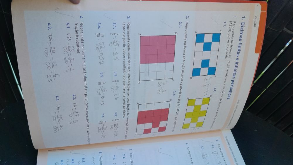 Novo Espaço Matemática 8.° ano Caderno Prático