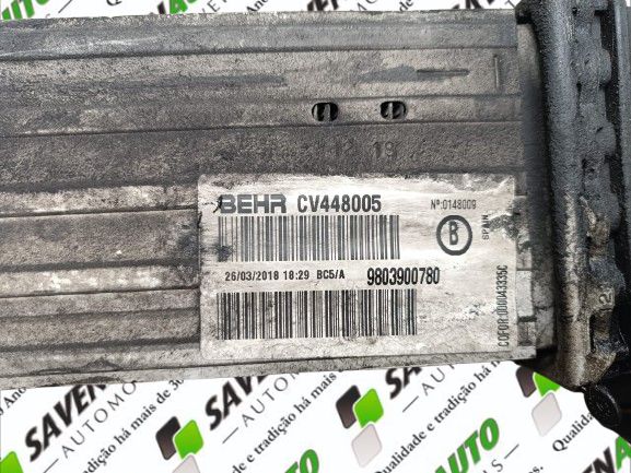 Radiador do intercooler CITROËN C-Elysee