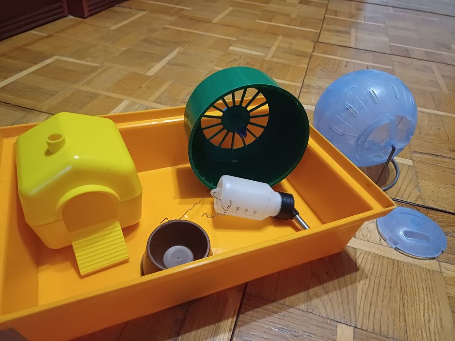 клітка для хом'яка, 2 поверхи